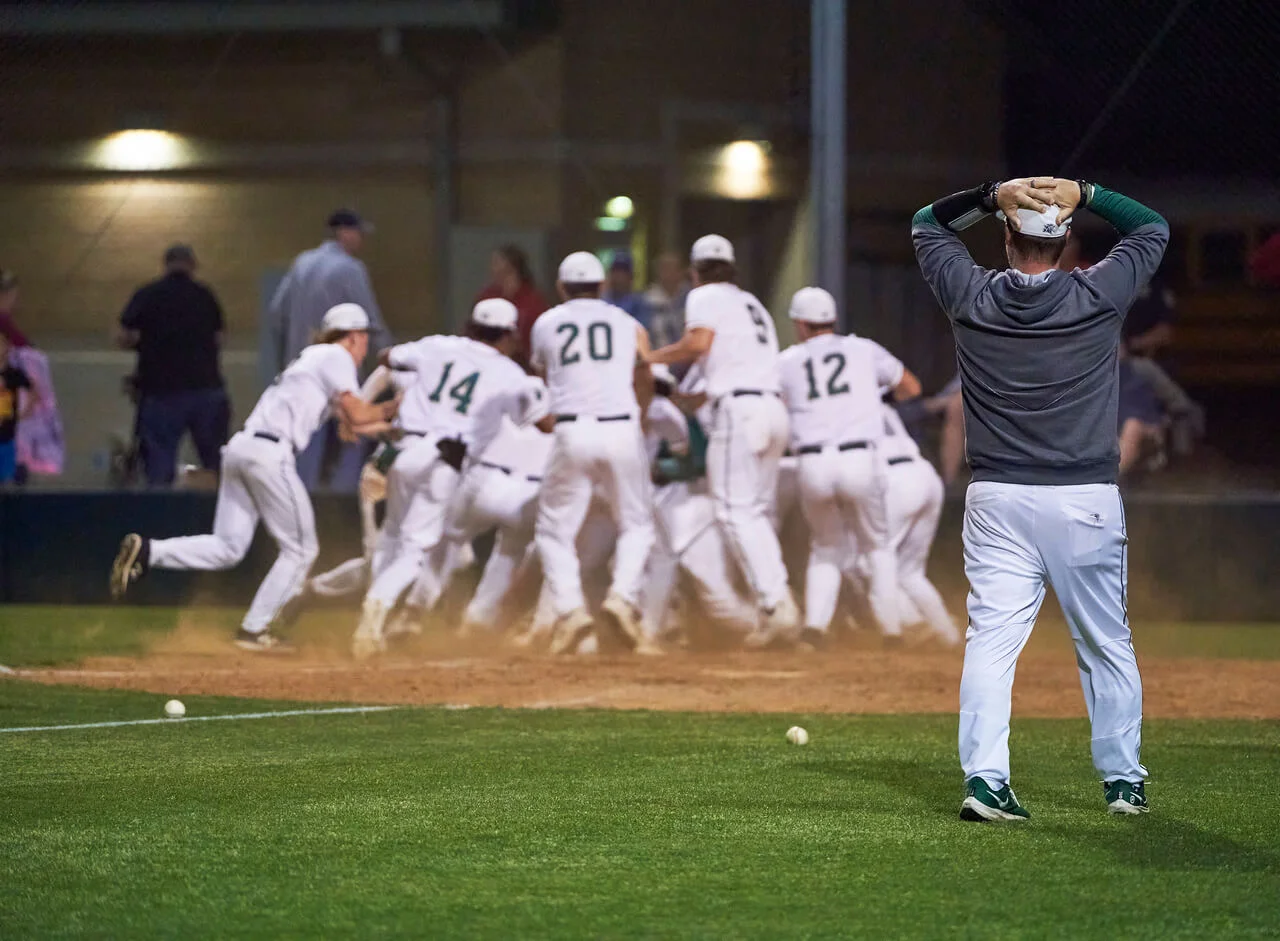 Team celebration